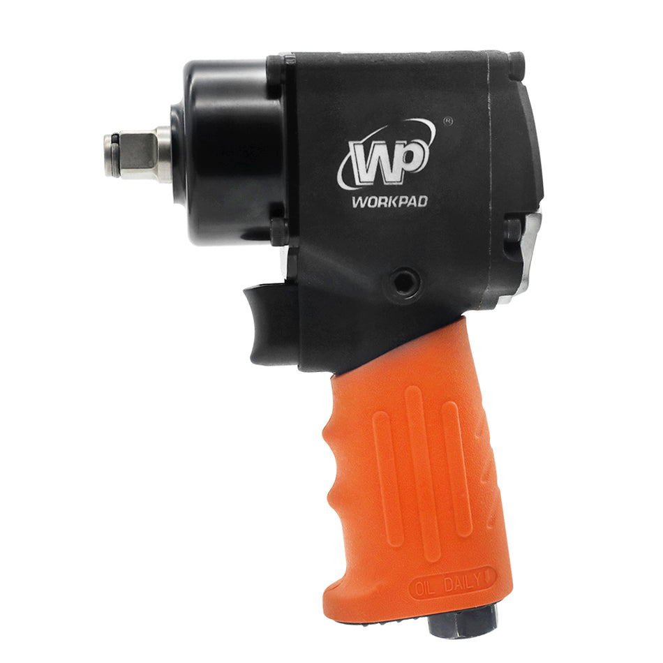 WORKPAD 1/2-Inch Mini Air Impact Wrench with Twin Hammers, Pneumatic Tools
